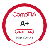 CompTIA A+ certification badge